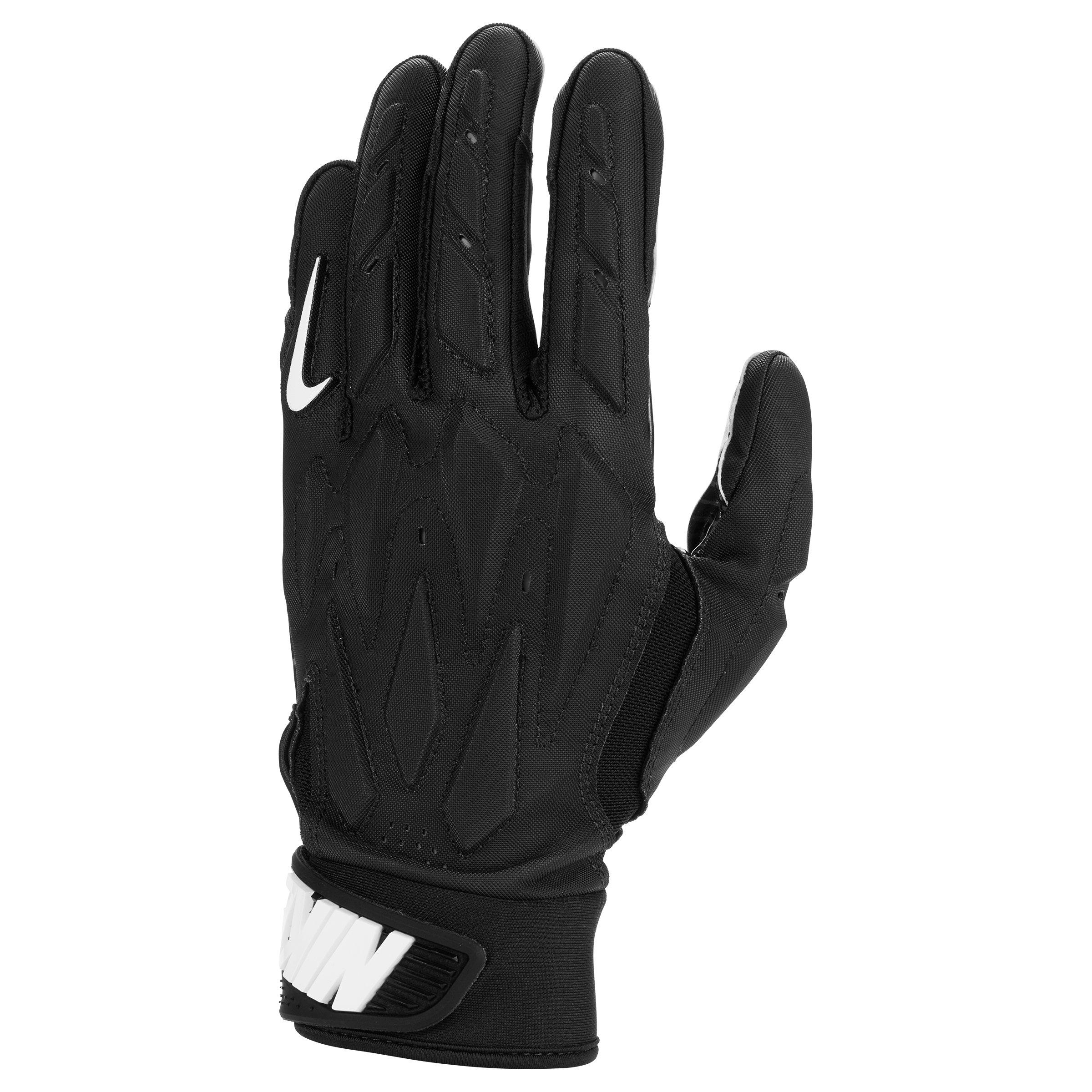 Nike D Tack 7.0 Football Lineman Gloves Black Hibbett